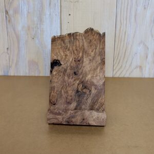 Maple Burl Phone Stand #4